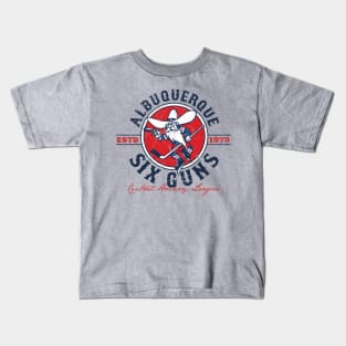 Albuquerque Six Guns Kids T-Shirt